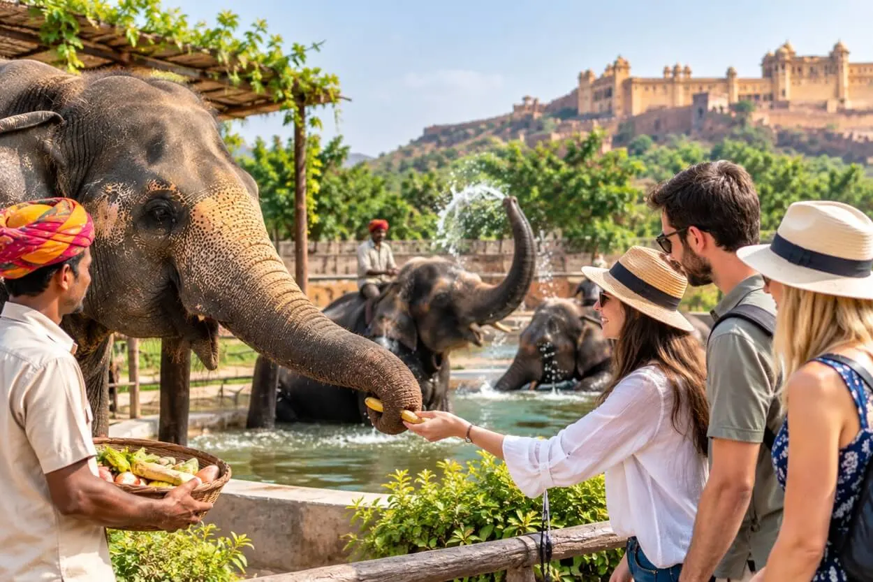 Elephant Safari in Jaipur for UK Travellers